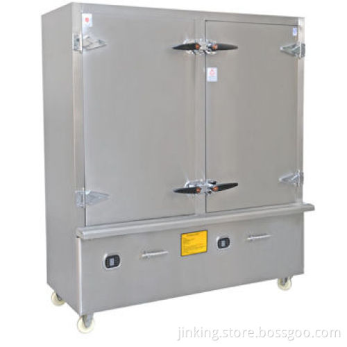 Induction commercial appliance for steaming rice
